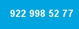 922 998 52 77